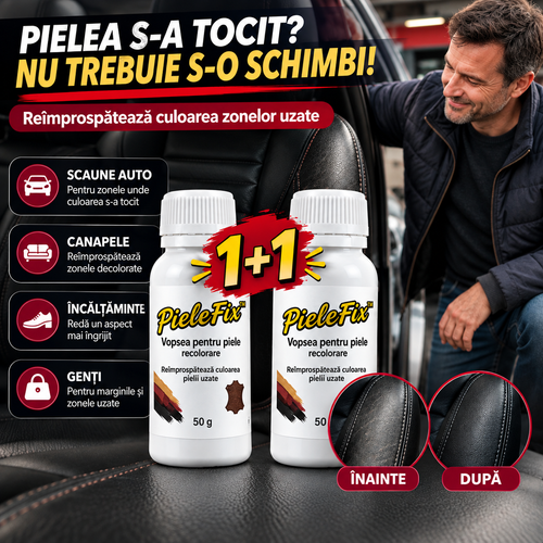 Vopsea 1+1  Pentru Recolorarea Pielii PieleFix™