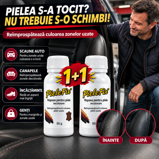 Vopsea 1+1  Pentru Recolorarea Pielii PieleFix™