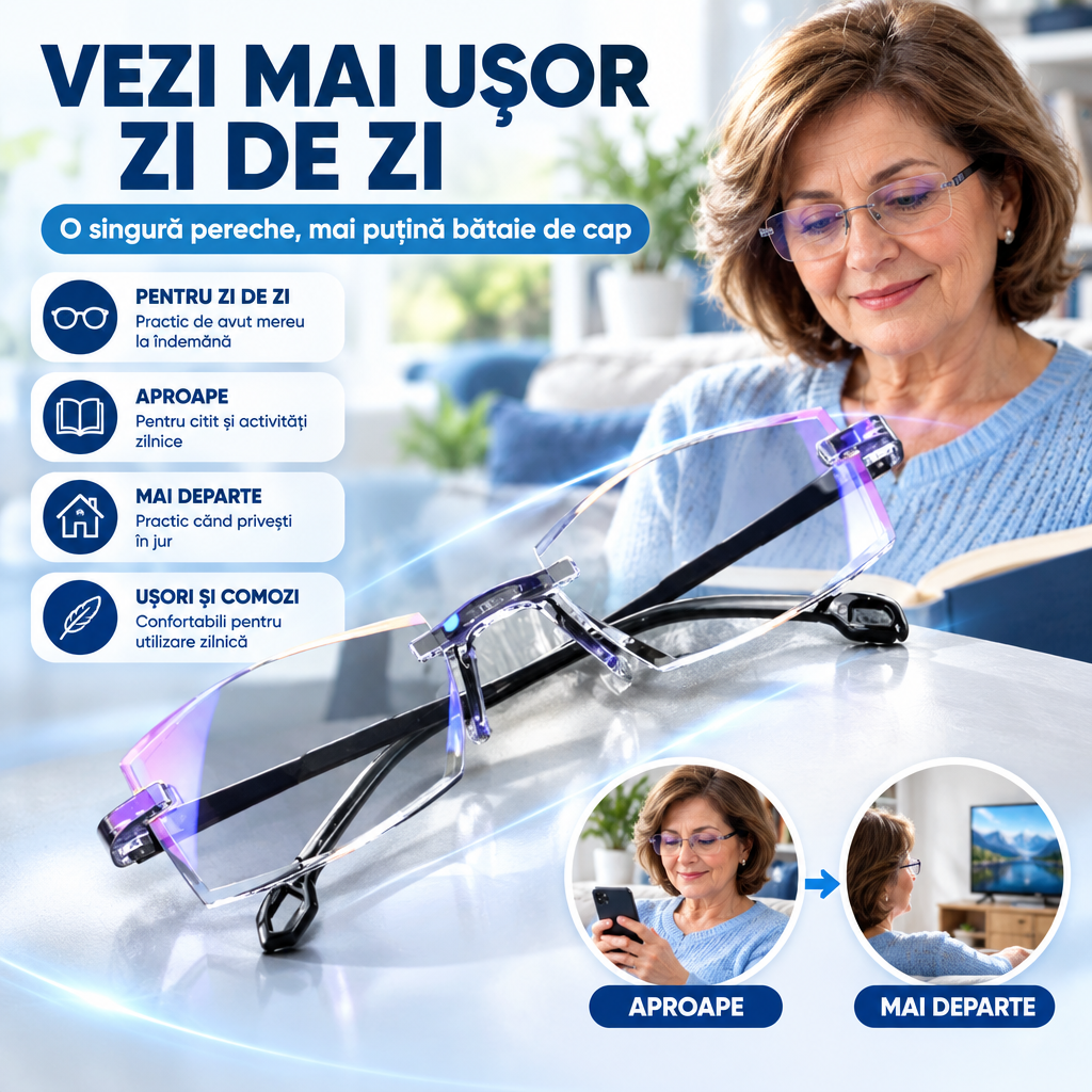 Ochelari Pentru Aproape Și Distanță VizioPlus™